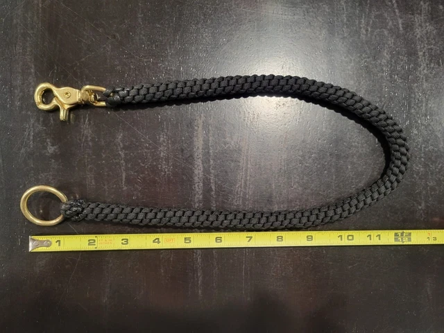Corrections/ Law Enforcement HEAVY DUTY black Key Lanyard