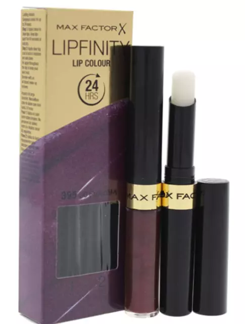 Max Factor Lipfinity Lip Colour rossetto lunga tenuta e balsamo 395 So Exquisite