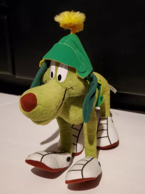 LOONEY TUNES K9 Dog Marvin the Martian 1997 Applause Plush Bendable ...