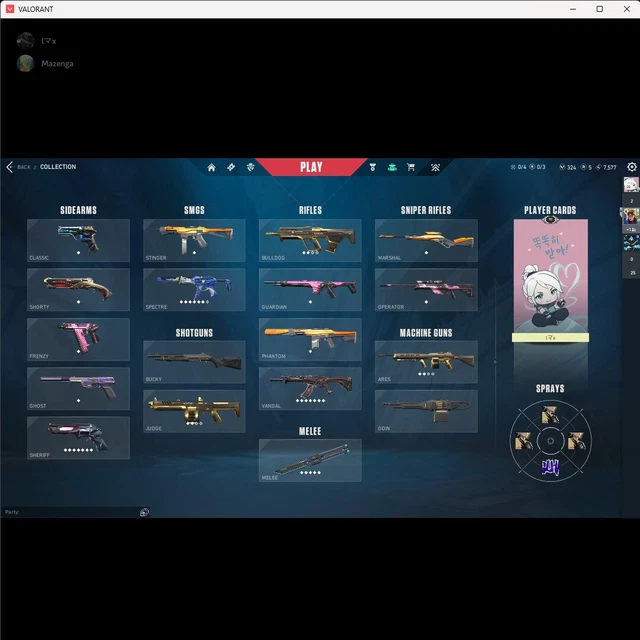 Compte Valorant EUW - Vendu - Contact Discord:tyson.11