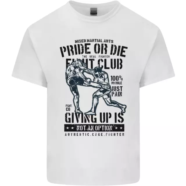 Pride Mma Muay Thaï Mélange Arts Martiaux Hommes Coton T-Shirt Tee