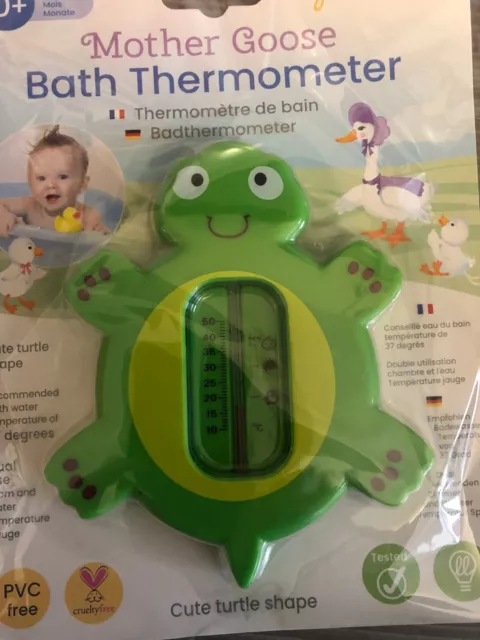 bath thermometer mother goose