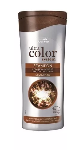 Champú Sistema De Color Joanna Ultra Enfatiza Los Tonos Marrones Y Castaños