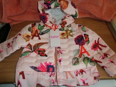 Ted Baker Floral Coat Age 9-12 months BNWT