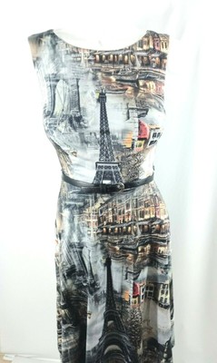 Liza Luxe Women's Fit & Flare Sleeveless Lined Dress Retail $142.00 Size XS NWT!