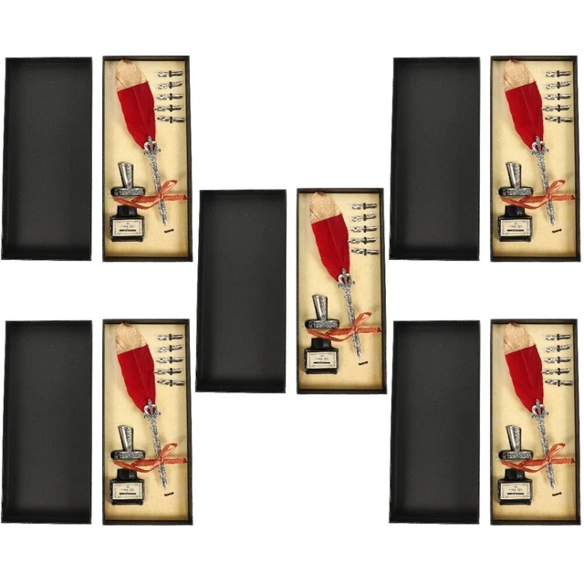 5 Sets Dip-Pen-Set Studentenbriefpapier Geschenk Geschenkset Geschäftsanzug