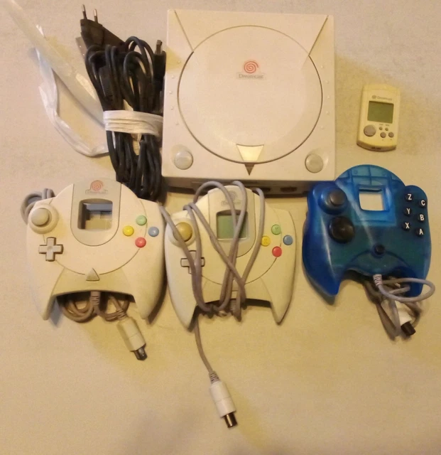 Console Sega Dreamcast - Japonaise - Ntsc + Manettes & Carte mémoire
