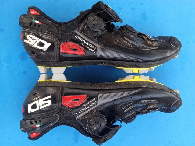 SIDI DRAGON 3 SRS carbon mountain 45 EU / 10.5 US mesh MTB 2 