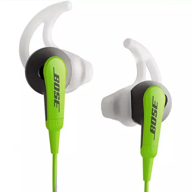 Bose SoundSport Wired 3.5mm Jack Earbuds In-ear Headphones Green Android ONLY