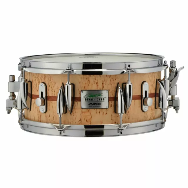 SONOR 13 " x 5,75 " Benny Greb 2.0 Signature Caisse-Claire Tambour - Hêtre