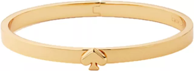 🌸NWT Kate Spade Everyday Spade Thin Metal Bangle O0RU3143 Gold