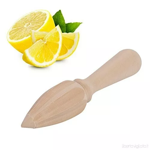 Spremiagrumi Manuale in Legno Spremi Agrumi Limoni Frutta Succo Limone 15 cm