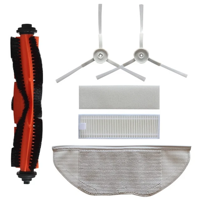 Kit 2 Brosses Principales + 1 Brosse De Nettoyage Pour Roomba 405/505 Combo - En Caoutchouc, Remplacement Facile