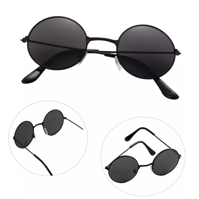 Outdoor Product Reflective Retro Round Sun Glasses Eyewear Children Sunglasses 3