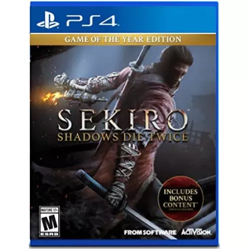 Sekiro Shadows Die Twice Game Of The Year (Goty) Ps4 Uk