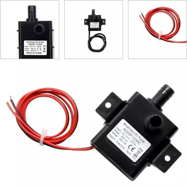 Waterproof DC12V Watercooled Heat Dissipation Brushless Cooling Water Pump