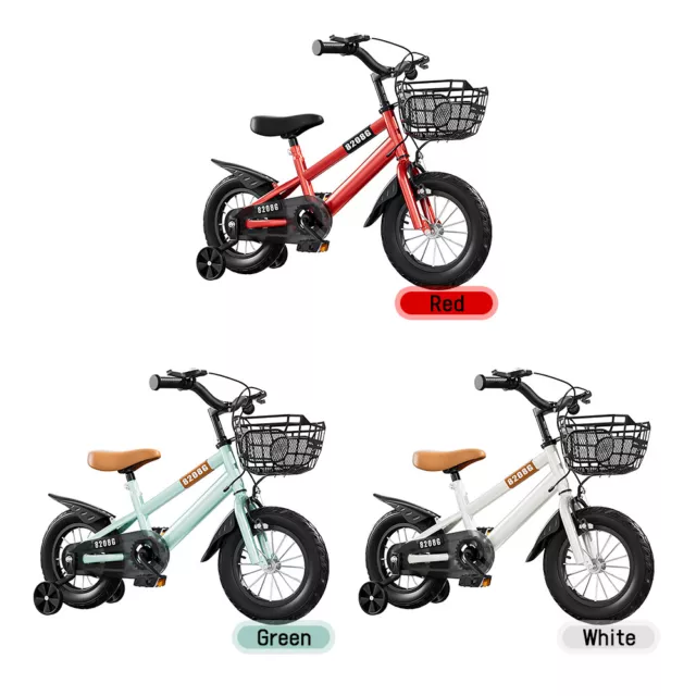 14/16Inch Adjustable Height Kid Bicycle for 3-7 Years Old Boys and Girls E3L5