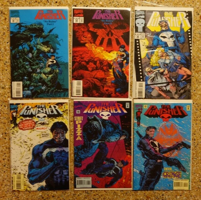 Lot of 12 PUNISHER TPB & COMICS - War Journal Ghosts of Innocent Random Marvel 2