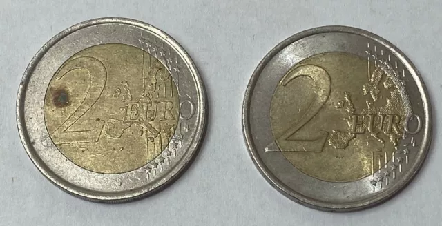 2003,2007 2 Euro Münzen ESPANA