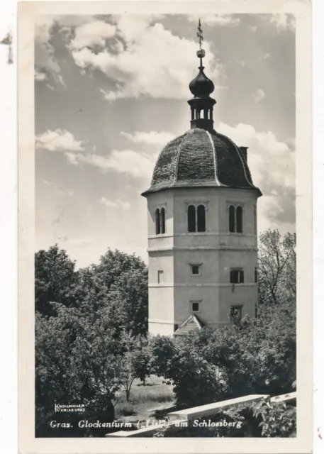 AK aus Graz, Glockenturm am Schlossberg, Steiermark  (G27)