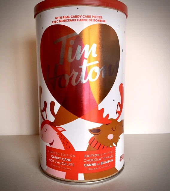TIM HORTONS CANDY Cane Hot Chocolate Limited Edition Christmas 2023 £15.74 PicClick UK