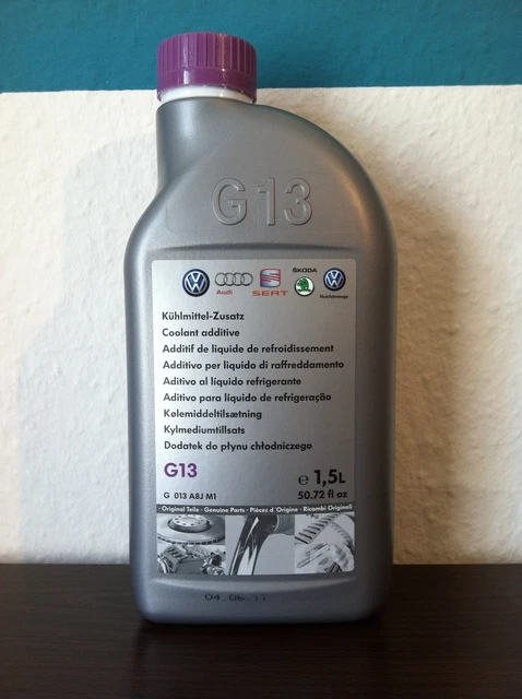 ORIGINAL VW & Audi Kühlmittel Kühlflüssigkeit G12 plus plus