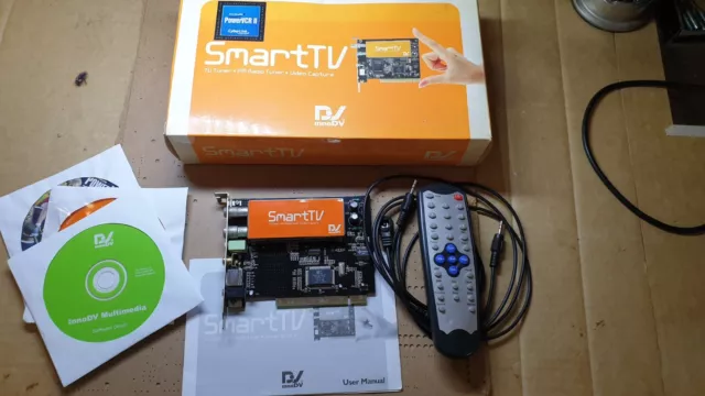 InnoDV SmartTV  PCI TV Tuner/Capture (PAL+FM) PCI Card  Conexant 878A - USED