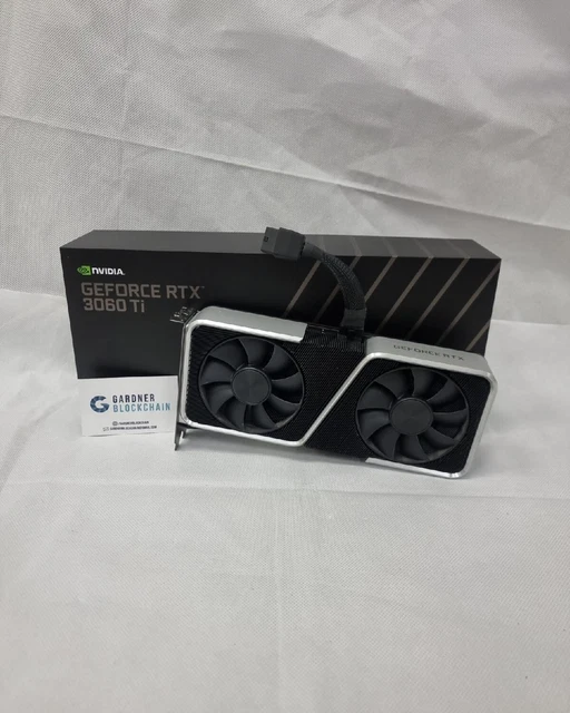 NVIDIA GEFORCE RTX 3060 Ti Founders Edition 8GB GDDR6 Graphics Card ...