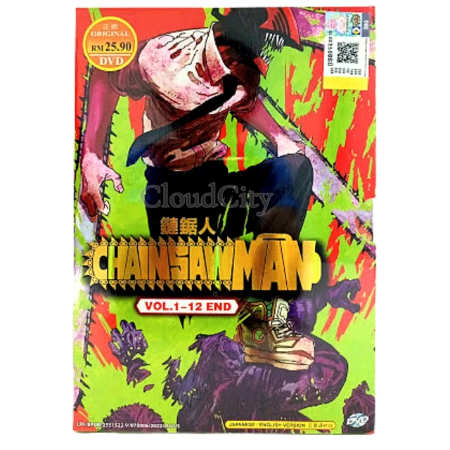 CHAINSAW MAN COMPLETE TV Series (112 End) Anime DVD Eng Dub, All