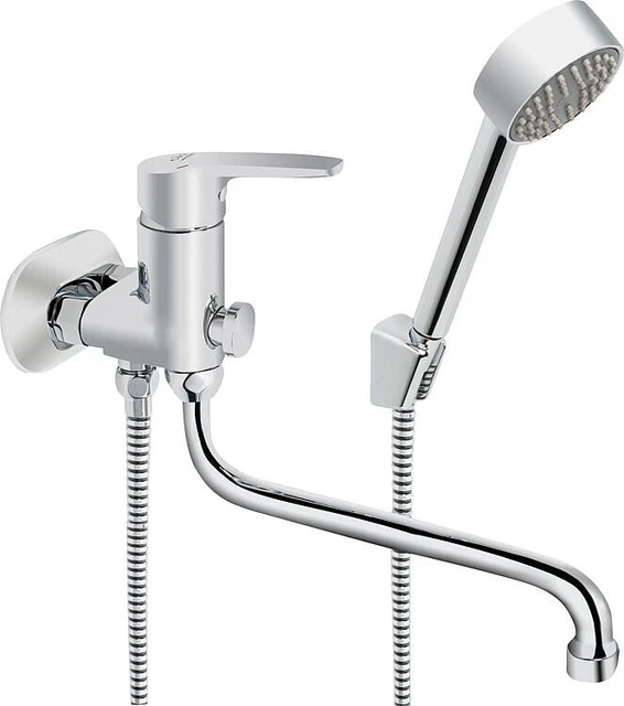 Heinrichschulte Wannenmischer-Set Alpha 350 mit Handbrause c