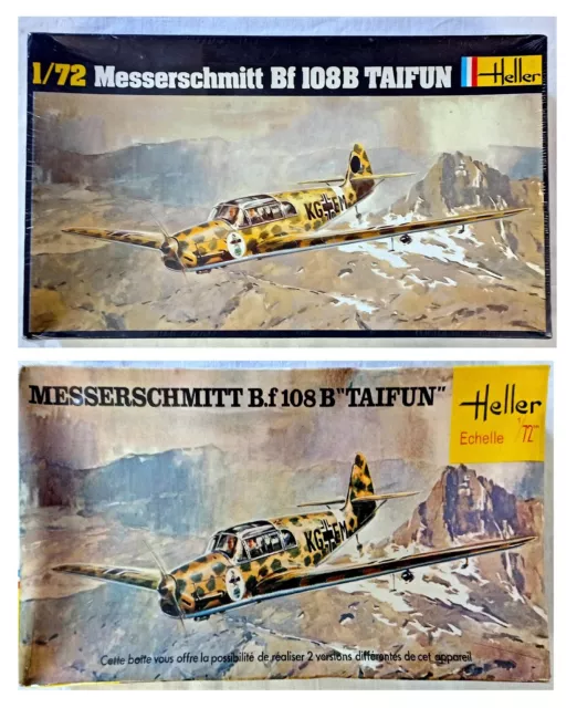 Heller Messerschmitt Bf 108 B Taifun zur Auswahl 1:72 Neu und versiegelt in OVP