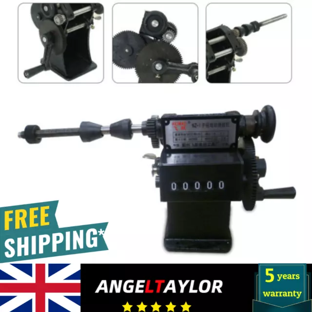 Manual Coil Winding Machine Hand Coil Counting & Machine Winder Counting