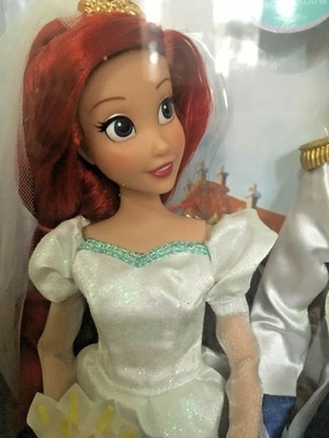 Disney Ariel And Eric Wedding Doll Set, The Little Mermaid, Brand New In Box New 5