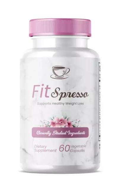 FitSpresso Health Support Supplement -New Fit Spresso 60 Capsules 1Bottle sealed