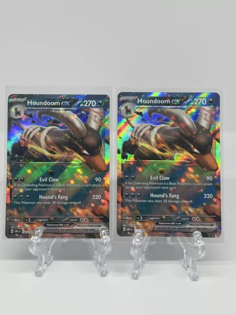 Poppy Obsidian Flames 220/197 Full Art Ultra Holo Double Rare Pokemon TCG  NM