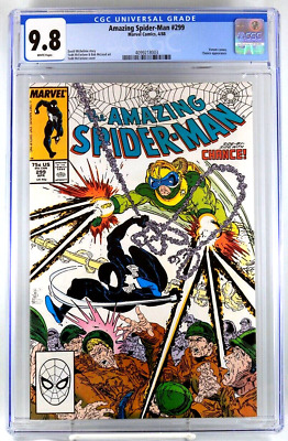 Amazing Spider-Man #299 CGC 9.8 1988  Todd Mcfarlane Venom