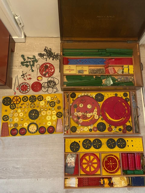 Meccano 10 tringles 4cm n°18A - Jeux & Jouets