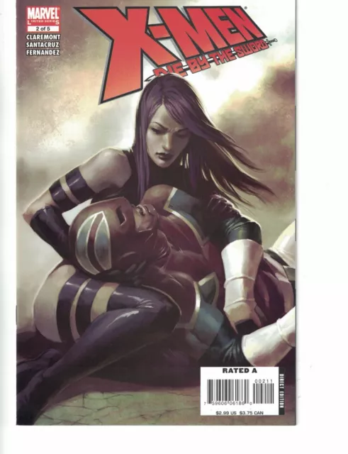 X-Men Die By The Sword #2 Oct 2007 Writer Chris Claremont Marvel Comics Group