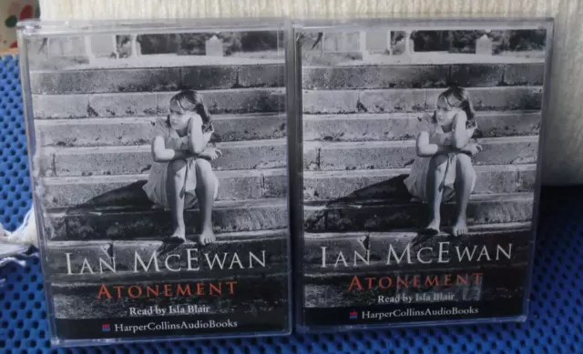 Ian McEWAN Atonement Part 1 & 2 -4 Audio Cassettes