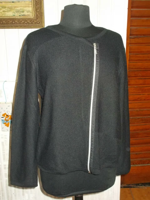 PULL SCOTTAGE STYLE marini re poches rose et gris ray 42 44 EUR