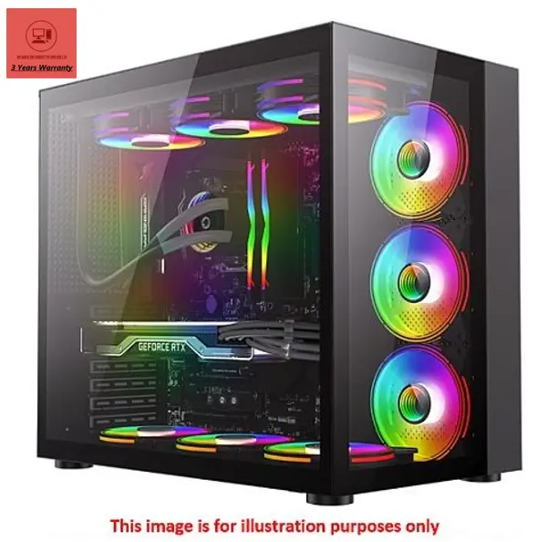 Gaming PC AMD Ryzen 9 7950X3D RX 6500 XT 32GB 64GB RAM 1TB M.2 850W WIN 11 PRO