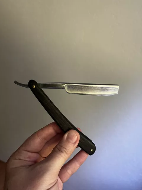 Sheffield vintage straight razor, Bengall Cast Steel Rasiermesser ,Coupe choux,