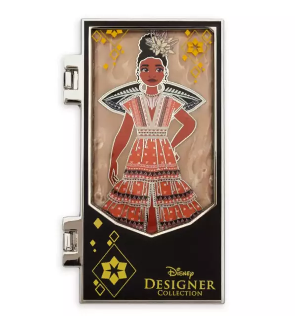 Pin con bisagras Moana de la colección de diseñadores de Disney - Disney Ultimate Princess