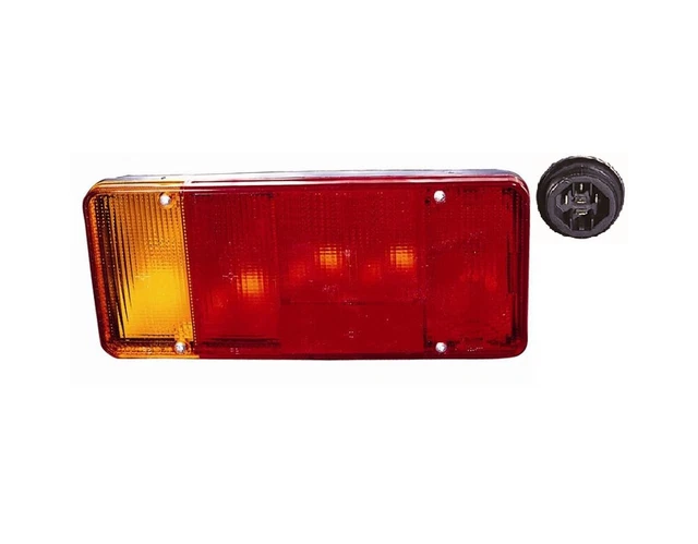 Feu Stop Arrière Fiat Ducato 2002-2006 / Boxer / Jumper - ABS+PC Noir | Compatible OEM 735318908 | Installation Facile - 6