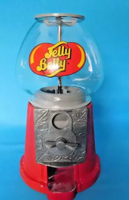 Vintage Jelly Belly Coin Operated Gumball Type Machine