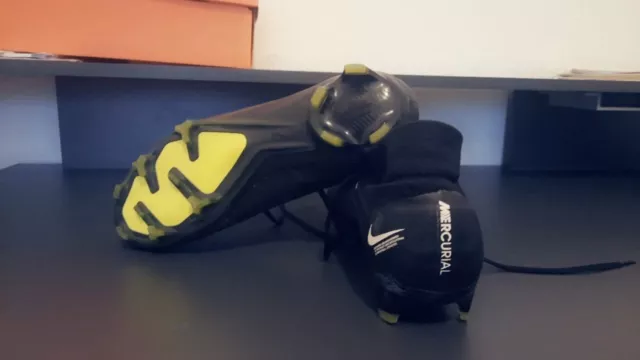 ‼️Neu‼️ Nike Fußballschuhe Zoom Mercurial Vapor XV Pro FG schwarz Größer 43
