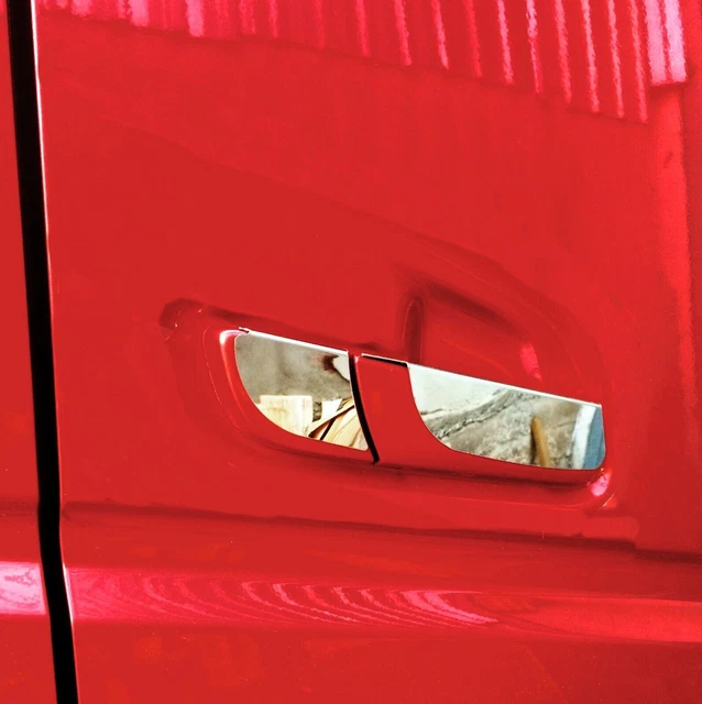 Volvo FH4 2013-Up Chrome Door Handle Cover 2 Door 4 Pieces Stainless STEEL
