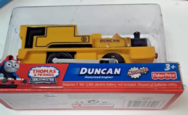 Fisher Price Trackmaster Thomas Train Battery Operated Duncan! New! SALE