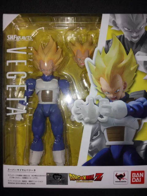 SH Figuarts Super Saiyan Vegeta Figur DBZ Bandai Tamashii Nations Original