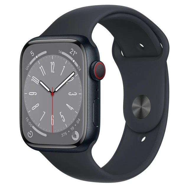 Apple Watch Series 8 Cellular 45mm Mitternacht NEU und ungeöffnet